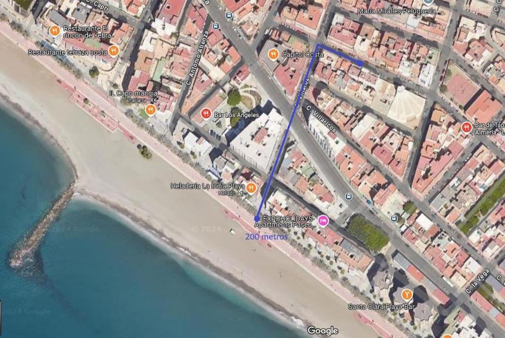 Piso A 200 Metros De La Playa Llegada Autonoma Apartment Almería Exterior photo